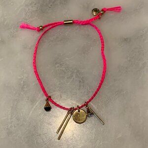 J. Crew braided charm bracelet